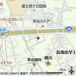 長野県岡谷市長地出早周辺の地図