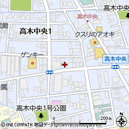 ファミリーマート福井高木中央店周辺の地図