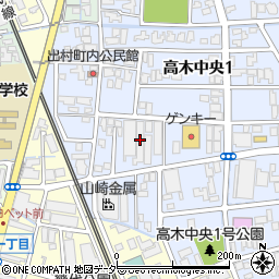 山崎金属株式会社　高木スチールセンター周辺の地図
