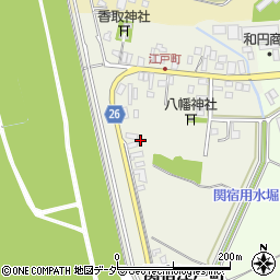 千葉県野田市関宿江戸町125周辺の地図