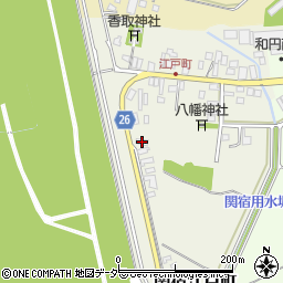 千葉県野田市関宿江戸町137周辺の地図