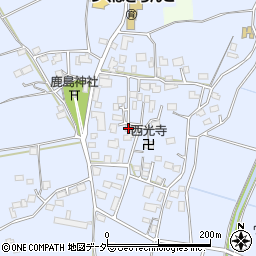 茨城県つくば市下平塚328周辺の地図