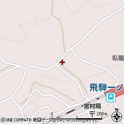 岐阜県高山市一之宮町山下下313周辺の地図