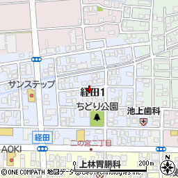〒910-0011 福井県福井市経田の地図