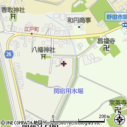 千葉県野田市関宿江戸町72周辺の地図