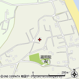 茨城県鉾田市上幡木1493-1周辺の地図