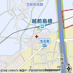 福井県福井市島橋町周辺の地図