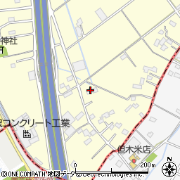 埼玉県加須市水深160周辺の地図