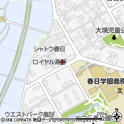 茨城県つくば市春日3丁目8-16周辺の地図