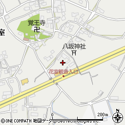 茨城県つくば市花室573周辺の地図