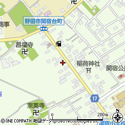 千葉県野田市関宿台町271-4周辺の地図