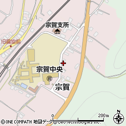 長野県塩尻市洗馬2408周辺の地図