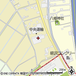 中央運輸加須営業所周辺の地図