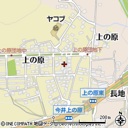 長野県岡谷市上の原228周辺の地図