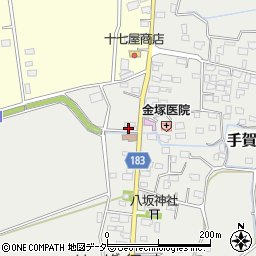 茨城県行方市手賀9周辺の地図