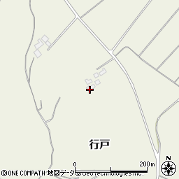 茨城県行方市行戸753-4周辺の地図