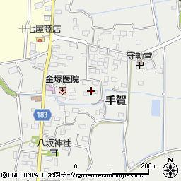 茨城県行方市手賀3097周辺の地図