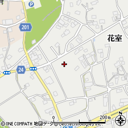 茨城県つくば市花室763周辺の地図