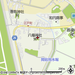 千葉県野田市関宿江戸町112周辺の地図
