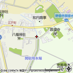 千葉県野田市関宿江戸町67周辺の地図