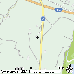 茨城県行方市山田2942周辺の地図