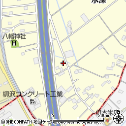 埼玉県加須市水深52周辺の地図