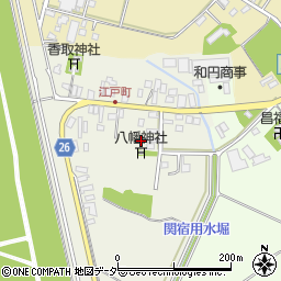 千葉県野田市関宿江戸町114周辺の地図
