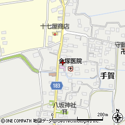 茨城県行方市手賀3123周辺の地図