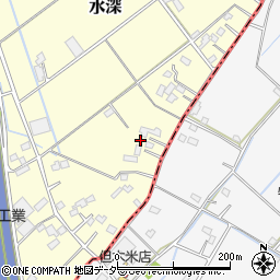 埼玉県加須市水深177周辺の地図