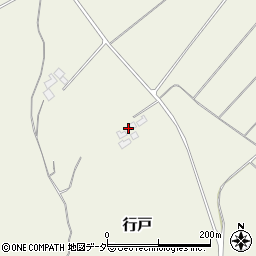 茨城県行方市行戸753周辺の地図