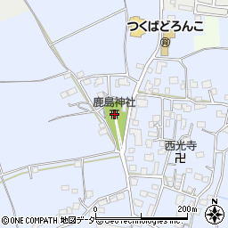 鹿島神社周辺の地図