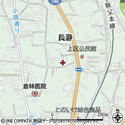 埼玉県秩父郡長瀞町長瀞1057周辺の地図