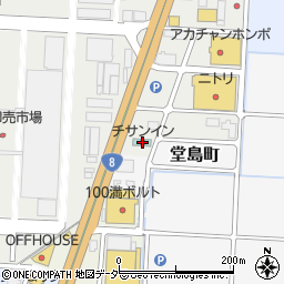 チサンイン福井周辺の地図