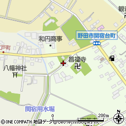 千葉県野田市関宿台町19周辺の地図