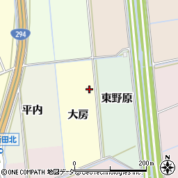 茨城県常総市大房852周辺の地図