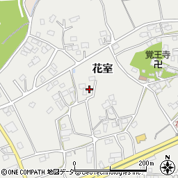 茨城県つくば市花室788-4周辺の地図