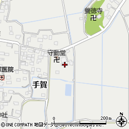 茨城県行方市手賀3080周辺の地図