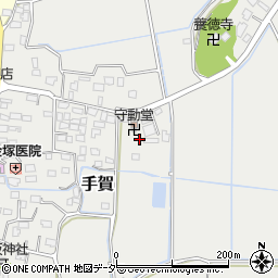 茨城県行方市手賀3083周辺の地図
