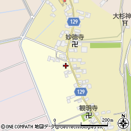 茨城県常総市福二町甲277周辺の地図