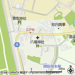 千葉県野田市関宿江戸町119周辺の地図