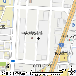 株式会社高岡　福井中央市場支店周辺の地図