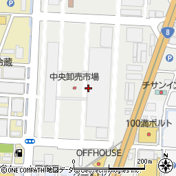 株式会社大三茶舗　中央卸売市場営業所周辺の地図