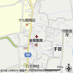 茨城県行方市手賀3126周辺の地図