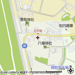 千葉県野田市関宿江戸町140周辺の地図