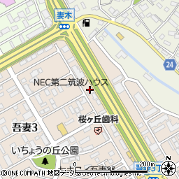 扶桑電通株式会社茨城営業所周辺の地図