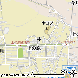 長野県岡谷市上の原270周辺の地図
