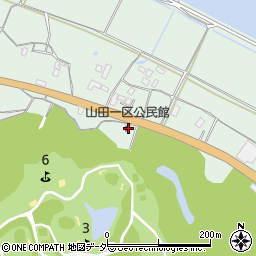 茨城県行方市山田2722周辺の地図