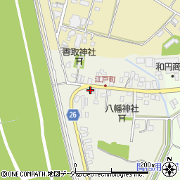 千葉県野田市関宿江戸町145周辺の地図