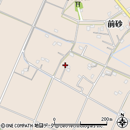埼玉県鴻巣市前砂725周辺の地図
