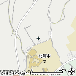 茨城県行方市内宿462周辺の地図